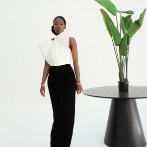 The Monarch Noir Couture Dress